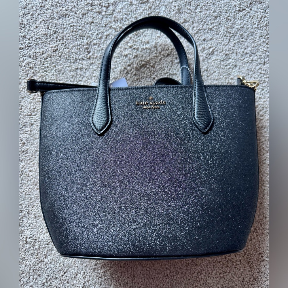 Kate Spade Glitter Satchel Bag Small
